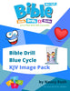 Bible Drill Blue Cycle Image Pack (KJV, ESV, or CSB)