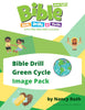 Bible Drill Green Cycle Image Pack (KJV, ESV, or CSB)