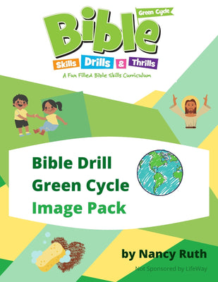 Bible Drill Green Cycle Image Pack (KJV, ESV, or CSB)