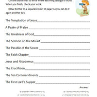Bible Drill Green Cycle PDF Study Guide (KJV, ESV, or CSB)