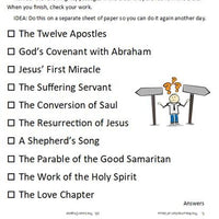 Bible Drill Blue Cycle PDF Study Guide (KJV, ESV, or CSB)