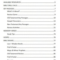 Bible Drill Green Cycle PDF Study Guide (KJV, ESV, or CSB)